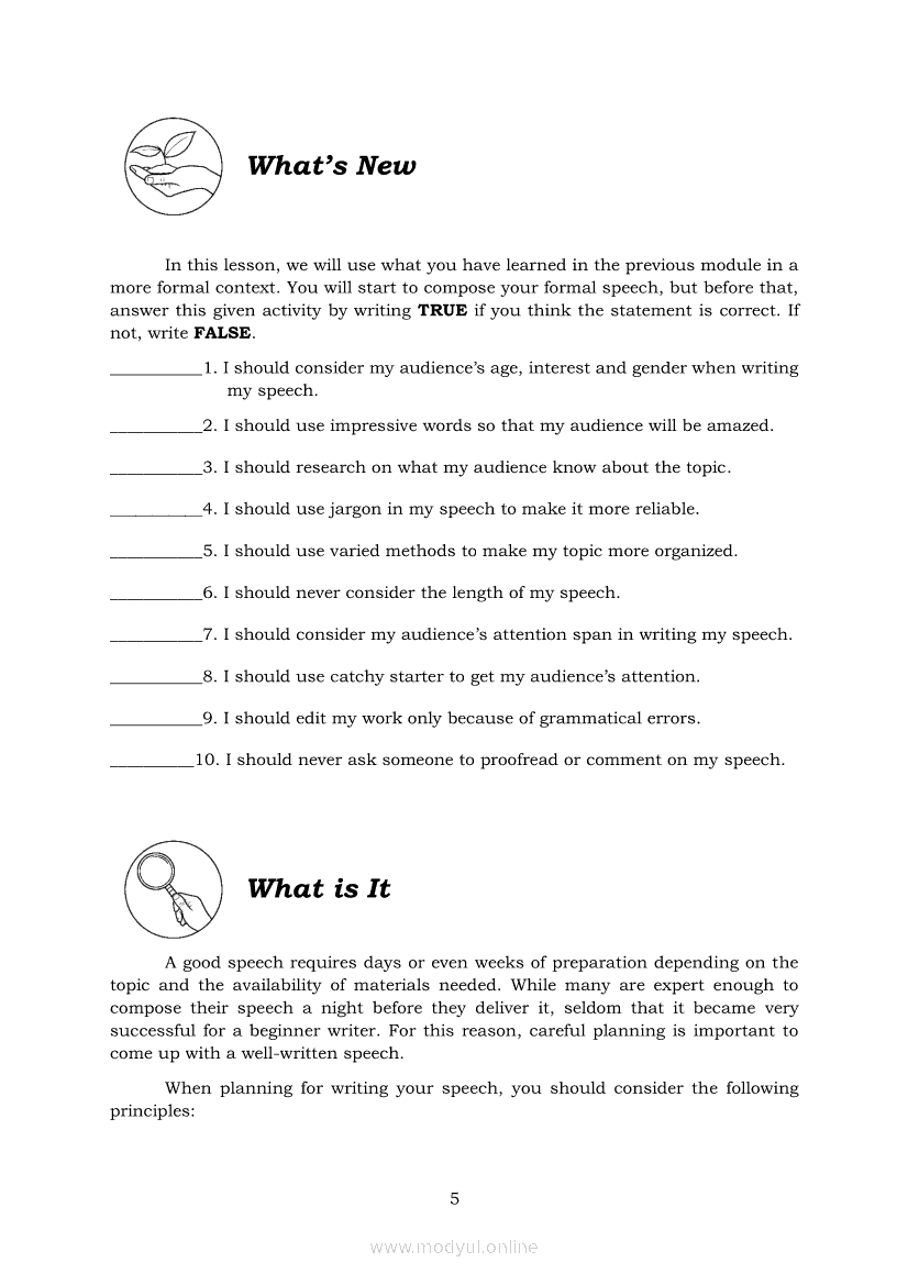 oral communication quarter 2 principles of speech delivery